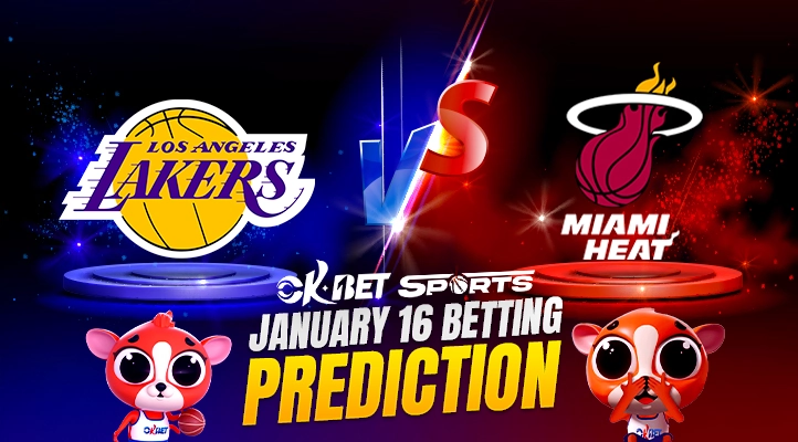 Los Angeles Lakers vs Miami Heat Jan 16, 2025